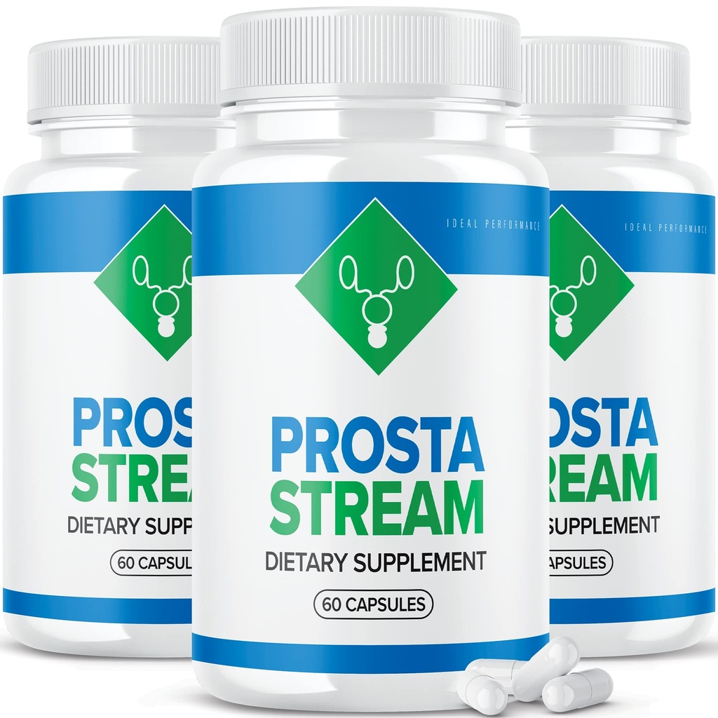 IDEALNE TULEMUS (3 Pakend ) Prosta Stream Prostate Supplement Prostastream pillid (180 kapslit)