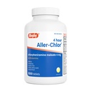 Ragby 4 Hour Aller-chlor - Chlorfeniramine Maleate 4 mg - Antihistamiin - 1000 tabletti (1 pakend)