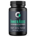 InnerAxis 2-in-1 aju ja soolestiku tervise probiootikum, 10 miljardit CFU, 8 sümbiootilised tüved soolestikule, psühhobiootilisele, meeleolu ja aju toetusele, Acidophilus probiootiline naistele ja meestele, 30 serveerimist