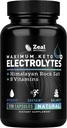 Keto elektrolüütide lisand (120 kapslit) Keto elektrolüütide lisandid Pillid w roosa Himaalaja sool, B-vitamiinid, magneesium ja kaaliumilisand - soolapillid ja elektrolüütide tabletid