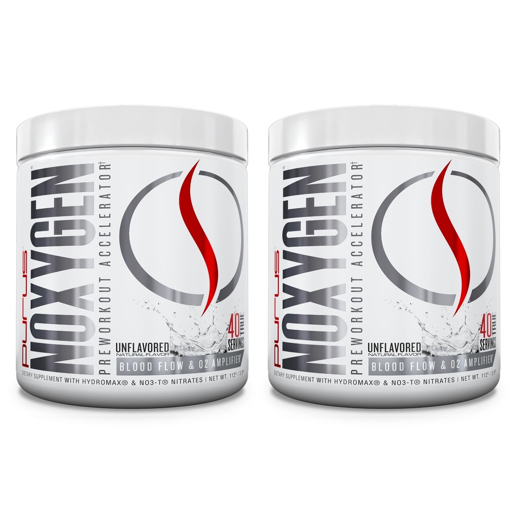 Purus Labs NOXYGEN pulber, 40 serveerimist (maitsestamata), pakend 2