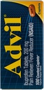Advil Pain Reliever / Palaviku vähendaja 200 mg kapslid - 100 Ct, pakend 3