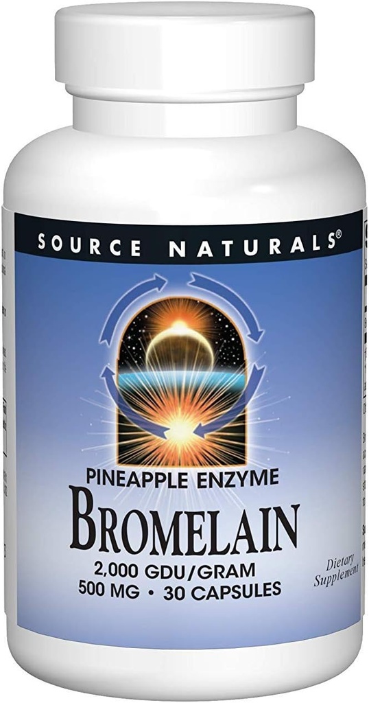 Allikas Naturals - Bromelain 2000 Gdu, 500mg, 30 kapslit
