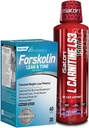 iSatori L-Carnitine LS3 Mixed Berry 1500mg (32 Servings) & BioGenetic Labs Forskolin Lean & Tone