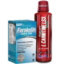 iSatori L-karnitiin LS3 segatud Berry 1500mg (32 Servings) & BioGenetic Labs Forskolin Lean & Tone