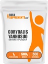 BulkSupplements.com Corydalis Extract Powder - Corydalis Root Extract, Taimne täiendus - Vegan & Gluten Free, 1 g per Serving, 500g (1,1 naela) (pakk 1)