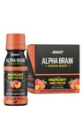 ONNIT Alpha Brain Focus Shot, Virsikumaitse, Nootropic Dietary Supplement Drink, mis toetab energiat, fookust ja meeleolu, IGENTM Non-GMO testitud, 2,5 fl oz, 6 Count