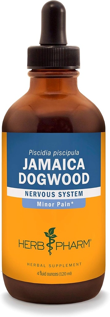 Herb Pharm Jamaica Dogwood Vedelik Ekstrakt Väikese Valu - 4 Ounce
