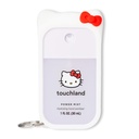 Touchland x Hello Kitty® Hand Sanitizer + Mist Case, lõhnav ja stiilne hüdrauliline Sanitizer Spray Bundle, reisi suurus, värvivaba