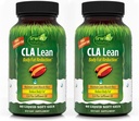 Irwin Naturals CLA Lean keha rasva vähendamine - aitab vähendada keha rasva ja suurendada lihastoonust - 80 vedelat pehmet geeli (pakk 2)