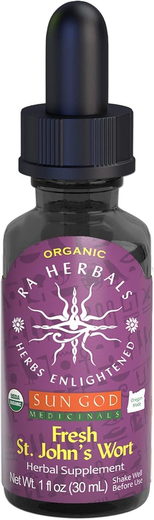 Sertifitseeritud orgaaniline Ra Taimed Naistepuna tinktuur | Värske taimeekstrakt loodusliku heaolu segu | 1oz