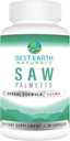 Best Earth Naturals Saw Palmetto 500 mg, et toetada juukseid, eesnääret, kuseteede 30