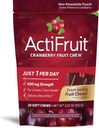 Ensümaatiline teraapia Actifruit Cranberry Supplement koos Cran-max, 500 mg, 20 pehmed närid, kastid (pakk 2)
