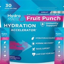 HüdroMATE Elektrolüüt Pulber Puuvilja Punch hüdraat pakendid Madal suhkur 30 Count