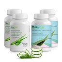 AloeCure Organic Aloe Vera kapslid Pakend - 4 tükki - 2 x Aloe Vera kapslit, 2 x probiootikumid + ensüümid
