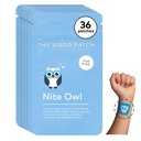 Good Patch Nite Owl Patch, Natural Sleep Patch Toetus Lastele Voodi Tart Kirss, Kummel ja Pealuu, Plant Powered, Jätkusuutlik Vabastamine (36 Kokku Patches)