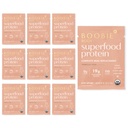 Boobie Body Superfood Protein Meal asendamine Shake, Vanilla Chai maitse | 19 g valk | ohutu raseduse, imetamise ja emaduse jaoks | Orgaaniline, vegan, nullsuhkrut, 10 ühekordset pakendit (1,02 oz iga)