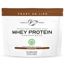 Muscle Feast Grass-Fed Whey Valgu Kontsentraat Pulber, Kõik Looduslikud, Hormoonivabad Karjamaa Tõsta Vadakuvalgu Pulber Naistele Ja Meestele, Puhas, Mitte-GMO & Gluteenivaba Vadaku Kontsentraat - Šokolaad, 2lb