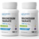 Puregen Labs Magneesium Taurate 1500mg per Serving [High Potency] Kokku 360 Veggie Caps, Kelaaditud Superior Absorption, Non-GMO, NO Gluteeni ja Piimatooted | Valmistatud USAs