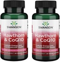 Swanson Hawthorn & Coq10 60 Veg Kapslid (2 pakendit)