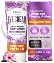 LilyAna Naturals Eye Cream Dark Circles and Puffiness, Under Eye Cream kortsud ja kotid, Anti Vananemine - aitab parandada kuivust; Tundlik nahk - 1,7 oz - valmistatud USAs
