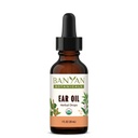 Banyan Botanicals Kõrvaõli – Orgaaniline Taimne Õli Kõrva tilgad Aswagandha ja Küüslauk – Rahustav ja lohutav Kõrvad – 1 oz – Mitte GMO Jätkusuutlikult Allikas Vegan