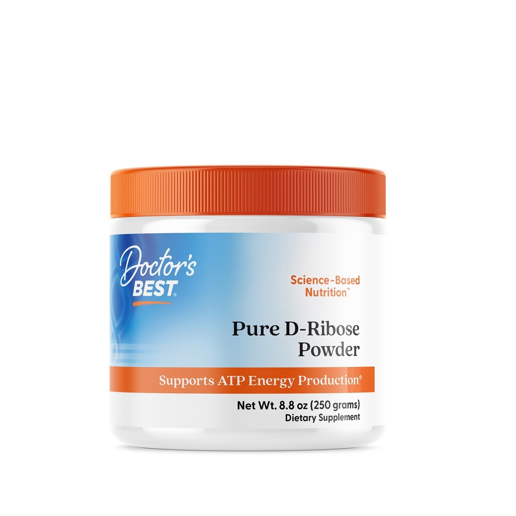 Arsti Parim D-Riboos Bioenergia Riboosiga, Mitte-GMO, Vegan, Gluteenivaba, Energia Suurendamine, 250g, 8,8 Ounce (1. pakk)