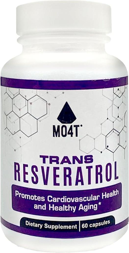 Trans Resveratrol Antioksüdant - aitab võidelda oksüdatiivse stressiga - soodustab tervislikku vananemist - 60 kapslit