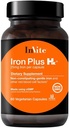 Invite Health Iron Plus Hx - Toetab nõuetekohast immuunsüsteemi funktsiooni - 60 päeva pakkumine - 60 taimetoitlase kapslit (2-Pack)