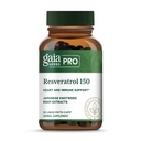 GAIA HERBS PRO Resveratrol 150 - pakub südame tervise ja immuunsuse tuge - sisaldab Jaapani sõlme - veganit, sojavaba ja gluteenivaba - 50 vedelat fütomütsi (25 serveerimist)