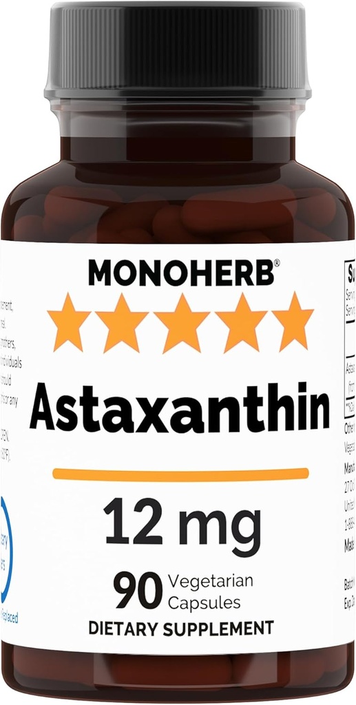 Astaksantiin 12 mg - 90 Veg kapslit