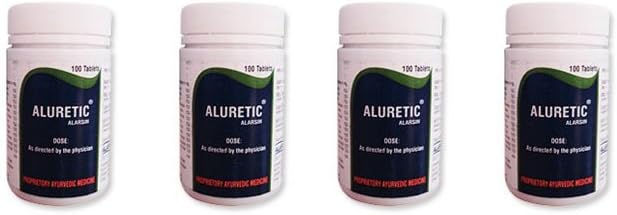 Pakend 4 – Alarsin Aluretic Tablets Natural Diuretic