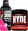 PROSUPPS L-karnitiin 3000 Stimulant Free Vedel Shots (Dragon Fruit) ja Mr. Hyde Signature Series Pre-Workout Energy Powdered Drink (Fruit Punch)
