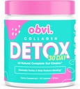Obvi Detox Colon Cleanse Supplement | Edendab seedetrakti ja soolestiku tervist, Bloating Relief, aitab eemaldada toksiine | Immuuntugi piimaohakas, Psyllium Husk, Senna Leaf | 90 kapslit | 30 serveerimist
