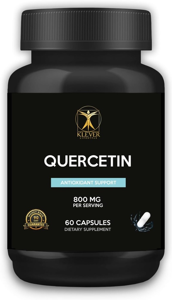Kleveri elustiil | Quercetin bromelaini lisandiga | Antioksüdandid omadused, aju tervis | 60 kapslit | 800 mg serveerimise kohta