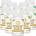 1000mg Liposomal CoQ10 Ubikinol, 600 Vegan Softgels, High Absorption Ubikinol CoQ10 Supplement, Active Antioxidant Form of Coenzyme Q10 for Heart Function & Energy Production