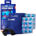 CryoMAX Cold Pack, korduvkasutatav, 8-tunnine külm teraapia jääpakett, väike, 6 "x 6" (pakk 2)