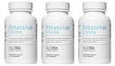 Kaaliumtsitraat 99 mg - toetab elektrolüütide tasakaalu ja normaalset pH-d - oluline mineraalne neerukivi tugilisa - 100 taimekapslit (3. pakk)