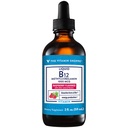 The Vitamin Shoppe Liquid B12 Methylcobalamin 1000 MCG - Energy Production | Raspberry Flavor Drops | 2 oz | Fast Absorption