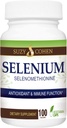 Suzy Cohen Selenium Supplement 200 mcg, Säilitada Tervislik süda, immuunsüsteemi, toetada kilpnääre, Prostrate funktsiooni, Pärmivaba Keleeritud Tummy Sõbralik Aminohape, väga biosaadav, 100 Veg Kapsel