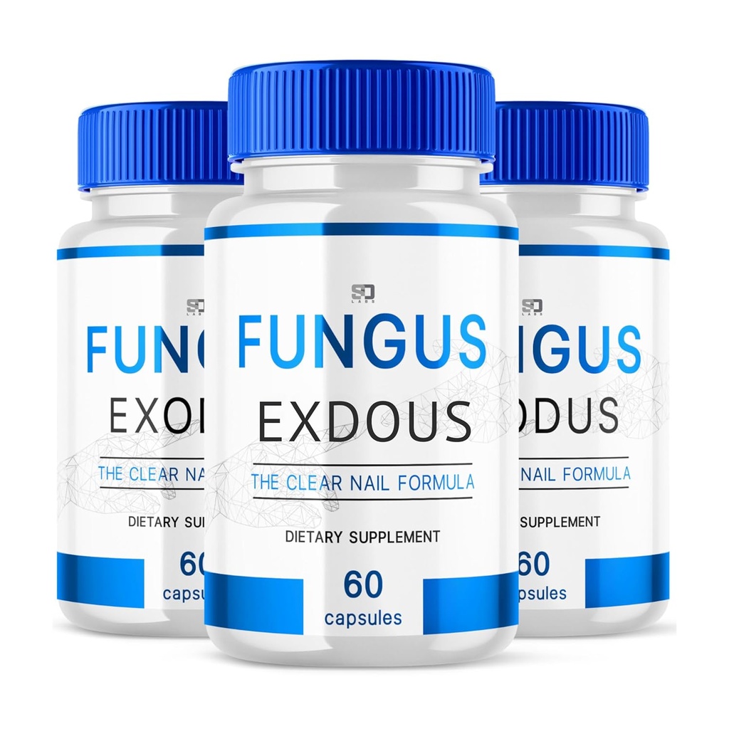 (Pack of 3) Seen-Exdous - pillid toetavad tugevaid tervislikke looduslikke küüneid - 180 kapslit, valge