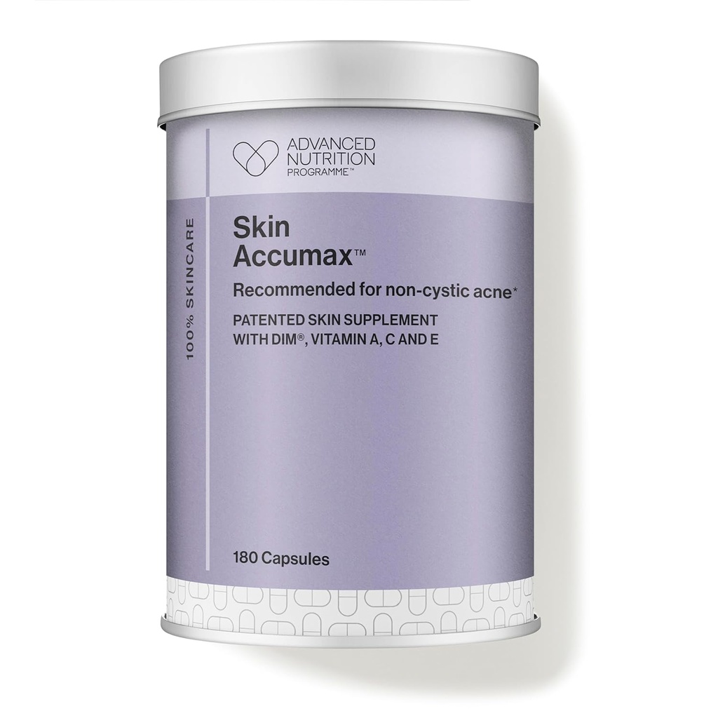 Jane iredale Naha Accumax Nutritional Supplement kapslid parandada akne ja edendada Tervislik nahk sisaldab A-, C- ja E-vitamiini Vegan & Gluteenivaba