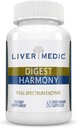 Digest Harmony Pure Seedeensüümid Soolestiku Tervis Naistele Ja Meestele, Papaya Ensüümid Seedimiseks, Kergendab Bloating & Mao Ebamugavusi, Maitsestamata, 120 Kapslit