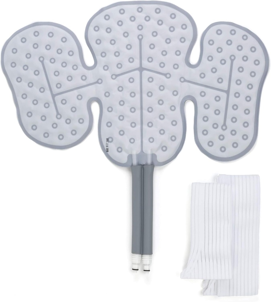 Ossur Cold Rush Therapy Hip Pad | Parim jääpakend kirurgiaks | Töötab jäämasinaga hip pärast operatsiooni | Sisaldab voolikuühendusi ja elastseid rihmasid (vasakul)