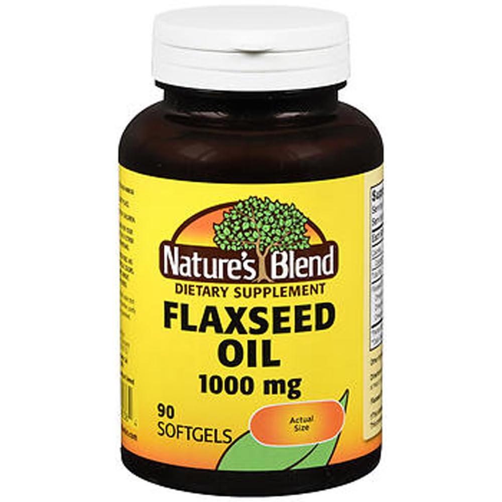 Looduse segu linaseemneõli 1000mg Gelcaps 90 Ct