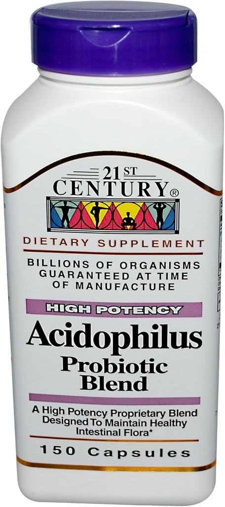 21. sajand, Acidophilus, probiootiline segu, 150 kapslit