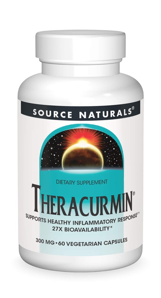 Theracurmin, toetab tervislikku põletikulist vastust *, 300 mg - 60 taimekapslit