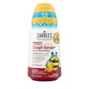 Zarbee's Children's Daytime All-in-One Honey Cough Syrup + Licus, Throat & Nasal for Kids 6-12 + Dark Honey, Ivy Leaf Extract, Tsink Kurkumjuur, & B-vitamiinid, Drug-free, Grape, 4 fl oz