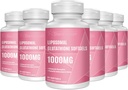 Liposomaalne Glutatioon Softgels 1500MG, vähendatud glutatiooni lisand C-vitamiiniga, parem imendumine, mitte-GMO võimas antioksüdant tervislikuks vananemiseks, detox, immuuntervis, 360 Softgels