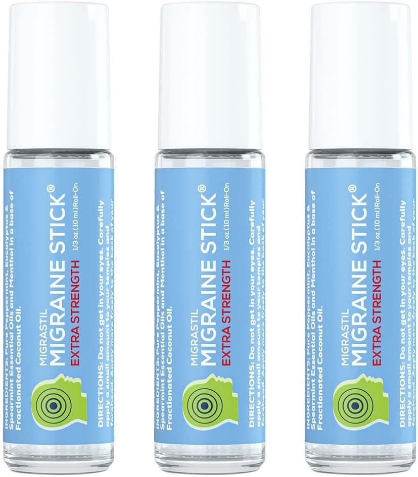 Basic Vigor Migrastil Extra Tugevus Migreen Stick Advanced Formula. Tugev aroomiteraapia rullub mentooli ja eeterlike õlidega. Lavendlit pole. Valmistatud USA-s.